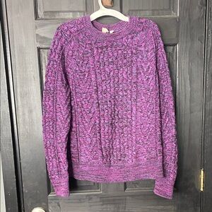GAP Women's Sweater in Rich Purple